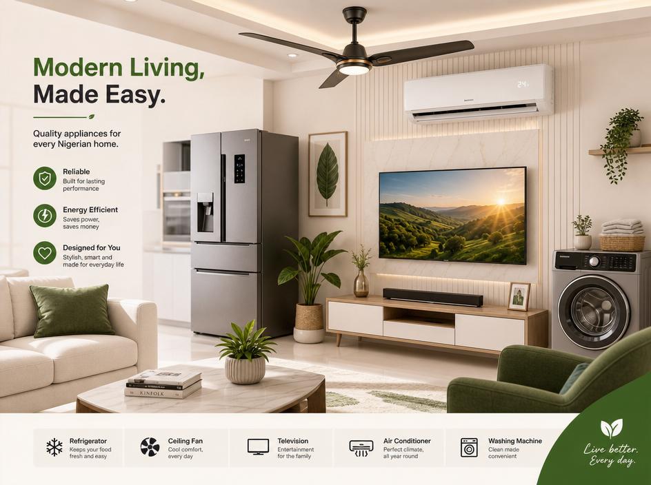 Select Your Appliances